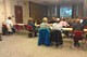 Community members enjoying a showing of the HBO series "The Weight of the Nation."